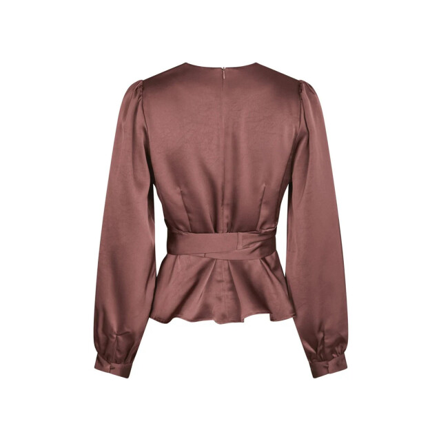 Neo Noir rista heavy sateen blouse 164803 393 dark rose 06615.625.0012 large
