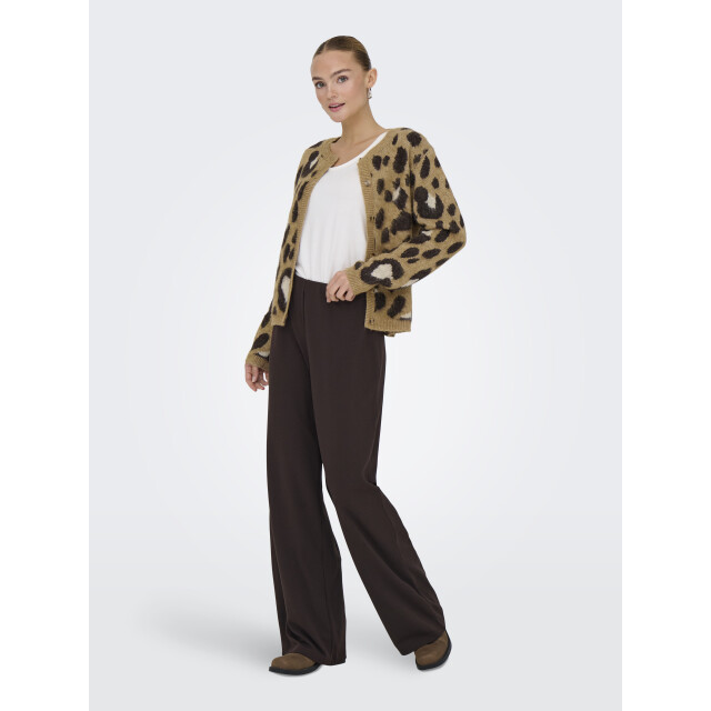 Jacqueline de Yong kayla life l/s jacq o-neck cardi 15359725 rubber 06741.980.0012 large