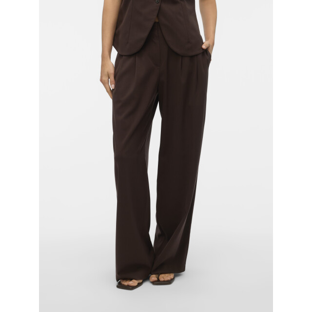 Vero Moda vmsigga mw wide pant 10336315 chocolate torte 06541.880.0024 large