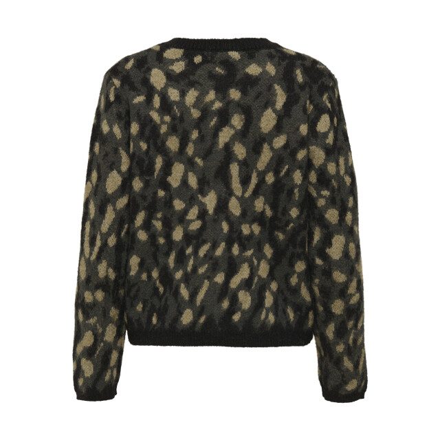 Jacqueline de Yong kayla life l/s jacq o-neck cardi 15359725 asphalt 06741.980.0011 large