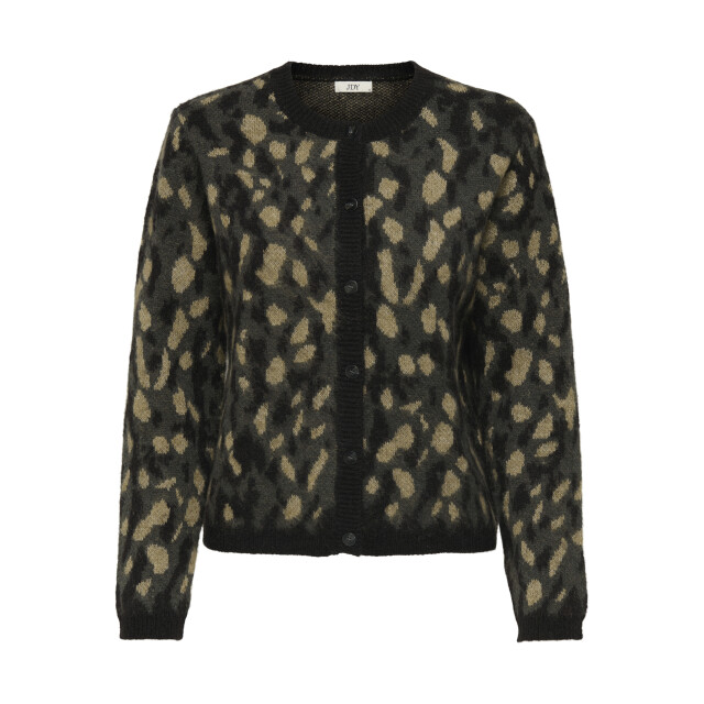 Jacqueline de Yong kayla life l/s jacq o-neck cardi 15359725 asphalt 06741.980.0011 large