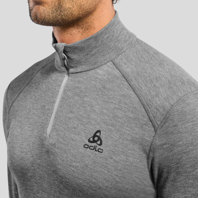 Odlo Bl top turtle neck l/s half zip active w 159082 large