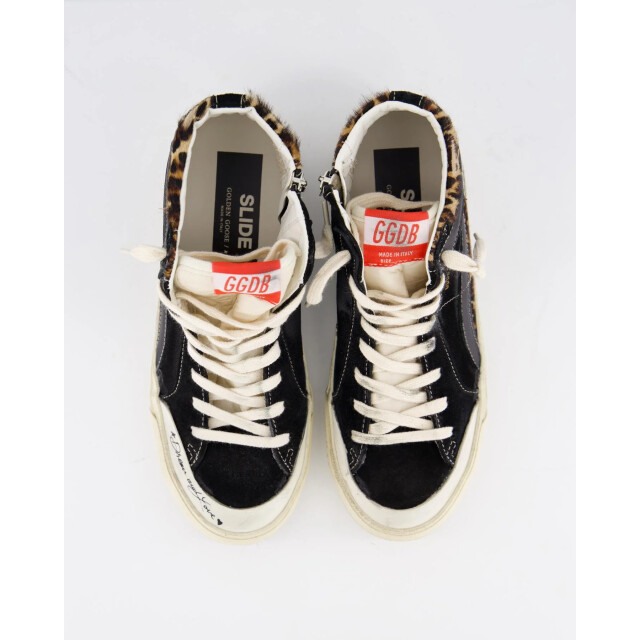 Golden Goose Deluxe Brand Dames slide wave GWF00386-Black large