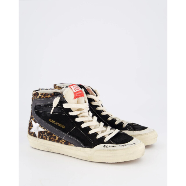 Golden Goose Deluxe Brand Dames slide wave GWF00386-Black large