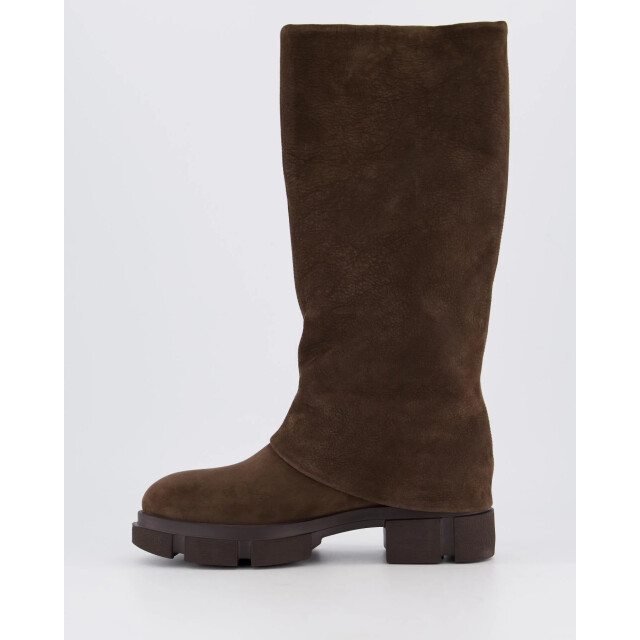 Copenhagen Dames cph554 suede chocolat boot CPH554-Chocolate large