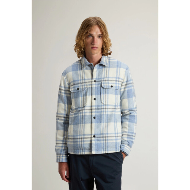 Woolrich Wool check alaskan shirt jacket lange mouw overhemden cfwoos2018mrut3046 CFWOOS2018MRUT3046 large