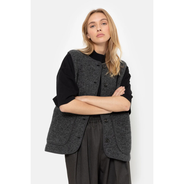 Âme Antwerp Sleeveless wool jacket gilets madison Madison large