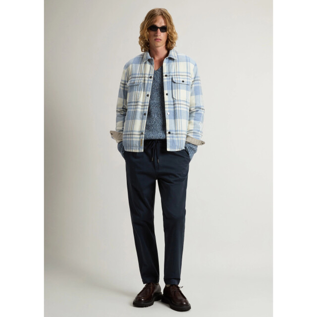 Woolrich Wool check alaskan shirt jacket lange mouw overhemden cfwoos2018mrut3046 CFWOOS2018MRUT3046 large