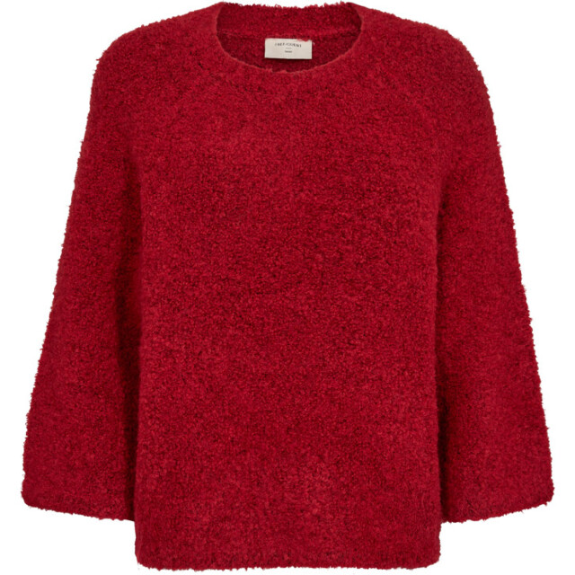 Free Quent Fqchrista pullover chili pepper melange 207027-9970 large Free Quent Fqchrista pullover chili pepper melange 207027-9970 large