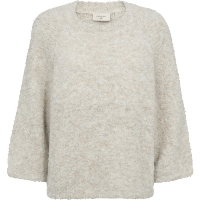 Free Quent Fqchrista pullover moonbeam melange 207027-7049 large Free Quent Fqchrista pullover moonbeam melange 207027-7049 large