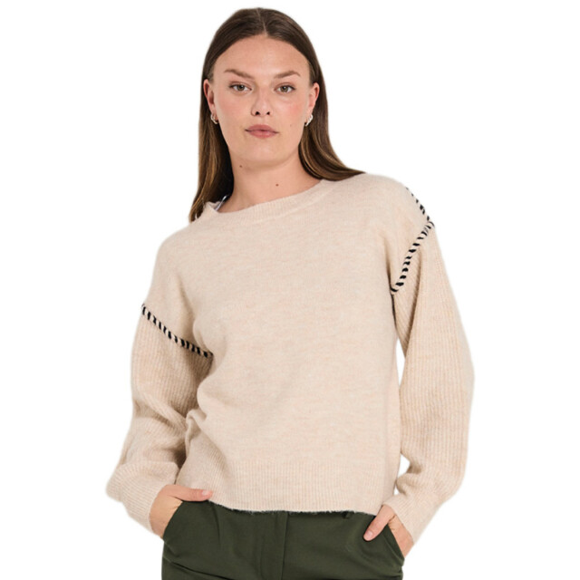 Free Quent Fqinterlock pullover moonbeam 204665-9890 large
