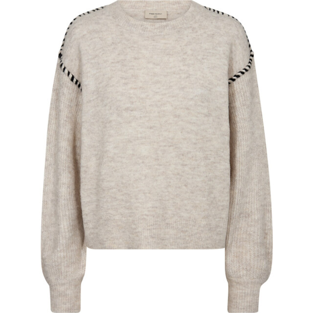 Free Quent Fqinterlock pullover moonbeam 204665-9890 large