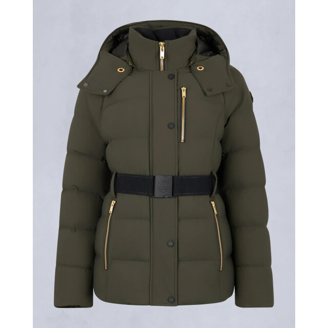 Moose Knuckles Women cambria jacket gold olive 159565640 large