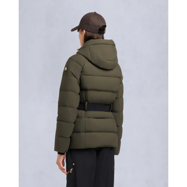 Moose Knuckles Women cambria jacket gold olive 159565640 large
