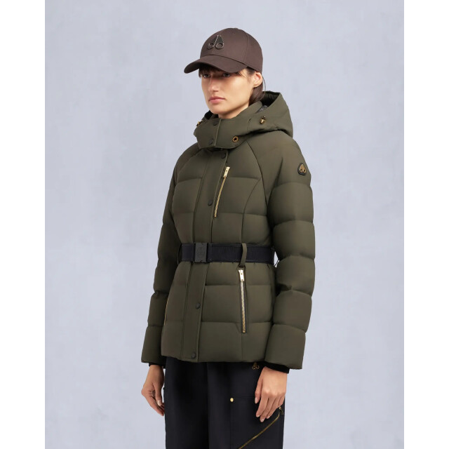 Moose Knuckles Women cambria jacket gold olive 159565640 large