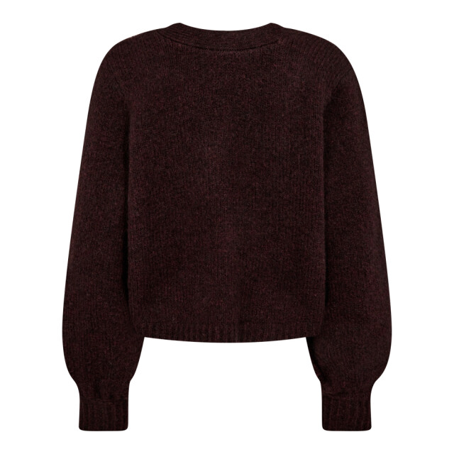 Co'Couture Cc cozy twist back knit CC Cozy Twist Back Knit/83 Mocca large