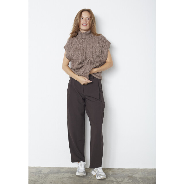 Co'Couture Cc row oversize cable knit CC Row Oversize Cable Knit/154 Walnut large