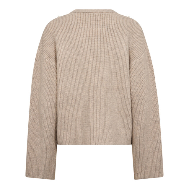 Co'Couture Cc row rib pearl knit CC Row Rib Pearl Knit/199 Bone large