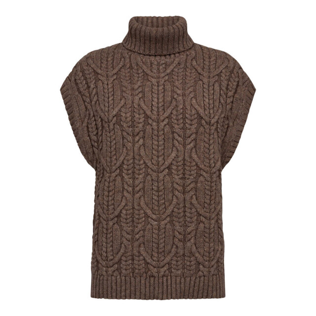 Co'Couture Cc row oversize cable knit CC Row Oversize Cable Knit/154 Walnut large