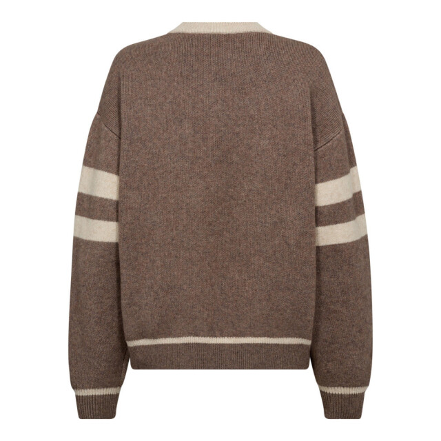 Co'Couture Cc row coco logo knit CC Row Coco Logo Knit/154 Walnut large