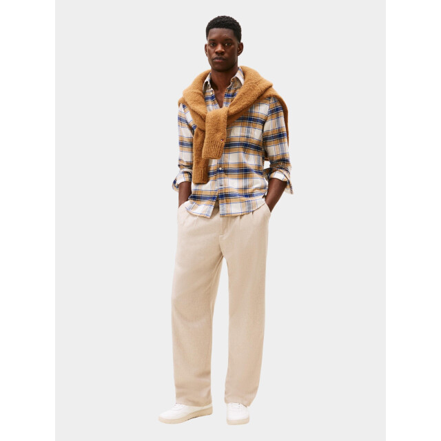 Tommy Hilfiger Casual hemd lange mouw hero flannel tartn chck rf sh mw0mw40473/0l0 199165 large