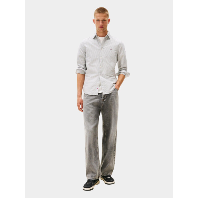 Tommy Hilfiger Casual hemd lange mouw tjm slim stripe oxford shirt dm0dm20668/0a6 199178 large