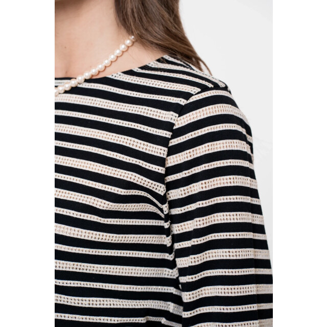 Geisha 52563-47 top striped ajour 52563-47 Top striped ajour large