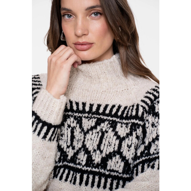 Geisha 54581-70 720 pullover nordic sand/black 54581-70 720 large
