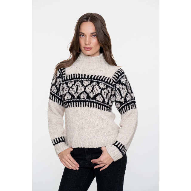 Geisha 54581-70 720 pullover nordic sand/black 54581-70 720 large