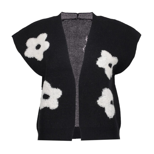 Geisha 54514-10 999 vest flowers black/offwhite 54514-10 999 large