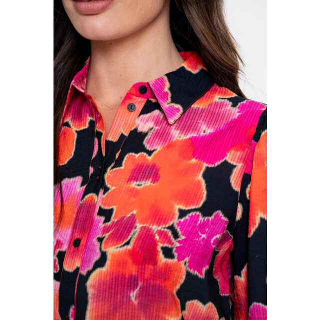 Geisha 53632-20 420 blouse print pink/black 53632-20 420 large