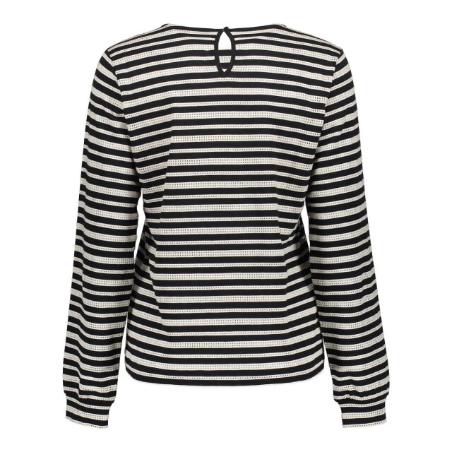 Geisha 52563-47 999 top striped ajour black/off-white 52563-47 999 large
