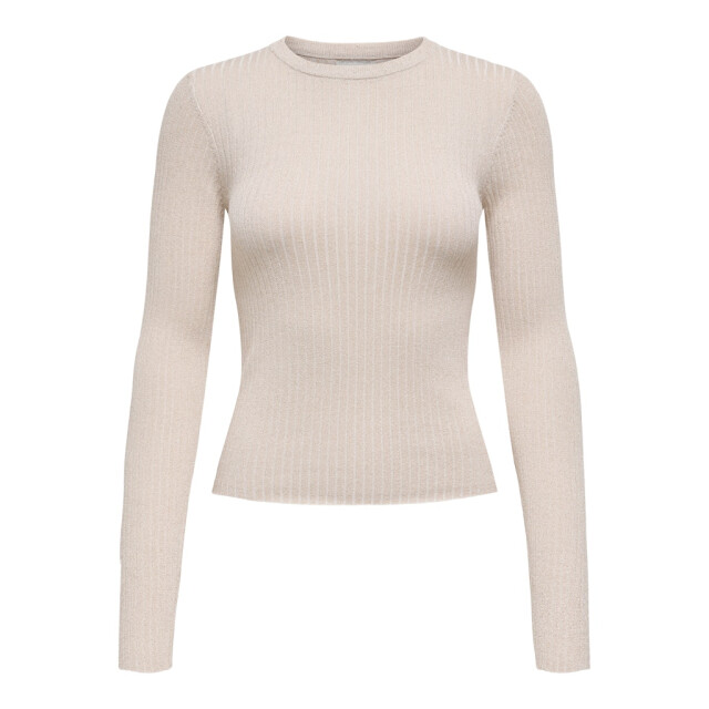 Jacqueline de Yong Jdyplum lurex ls o-neck pullover knt beige 4219.05.0045 large Jacqueline de Yong Jdyplum lurex ls o-neck pullover knt beige 4219.05.0045 large