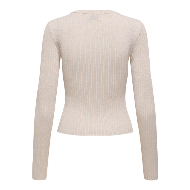 Jacqueline de Yong Jdyplum lurex ls o-neck pullover knt beige 4219.05.0045 large Jacqueline de Yong Jdyplum lurex ls o-neck pullover knt beige 4219.05.0045 large