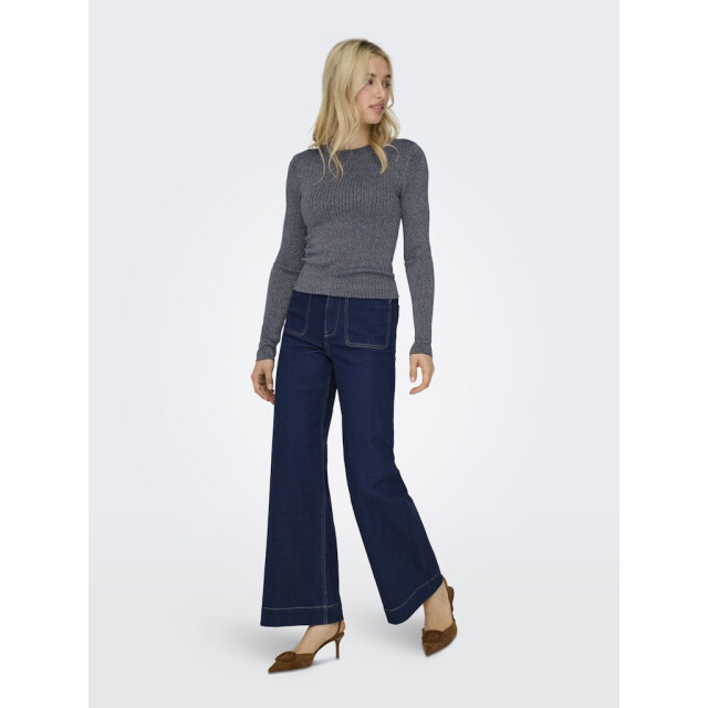 Jacqueline de Yong Jdyplum lurex ls o-neck pullover knt navy 4219.37.0029 large Jacqueline de Yong Jdyplum lurex ls o-neck pullover knt navy 4219.37.0029 large