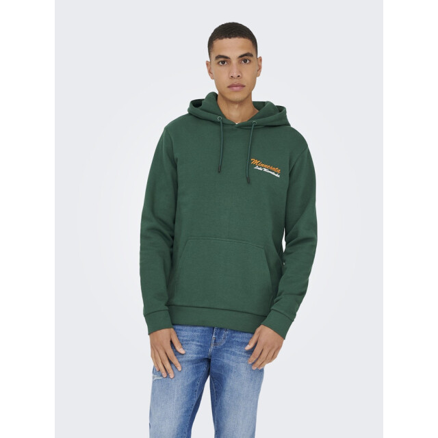 Only & Sons Onsceres kenny reg ls hoodie sweat - 5209.20.0006 large