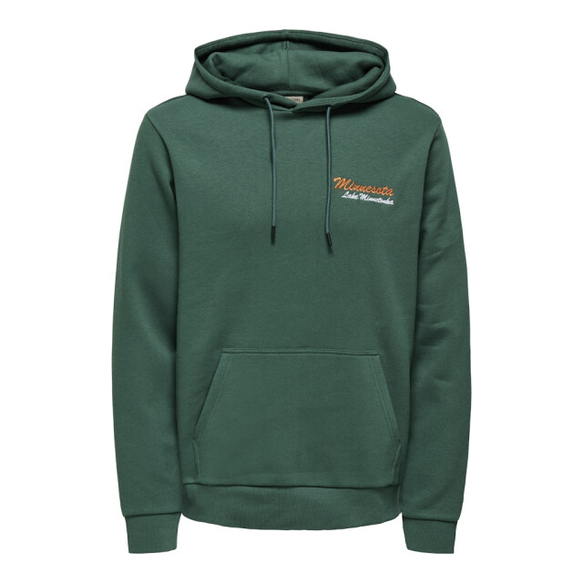 Only & Sons Onsceres kenny reg ls hoodie sweat - 5209.20.0006 large