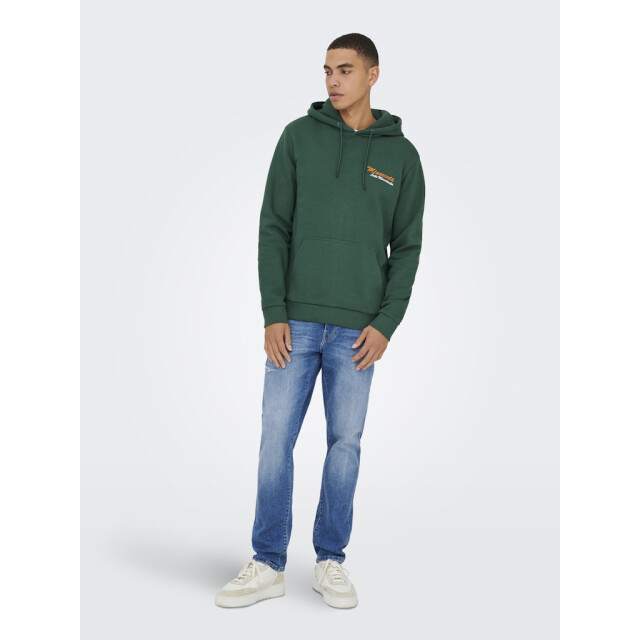Only & Sons Onsceres kenny reg ls hoodie sweat - 5209.20.0006 large