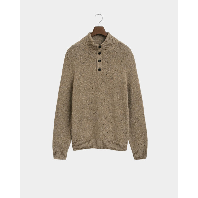 Gant Half zip wool blend neps half buttoned 8040232/295 199091 large