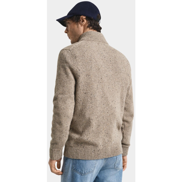 Gant Half zip wool blend neps half buttoned 8040232/295 199091 large