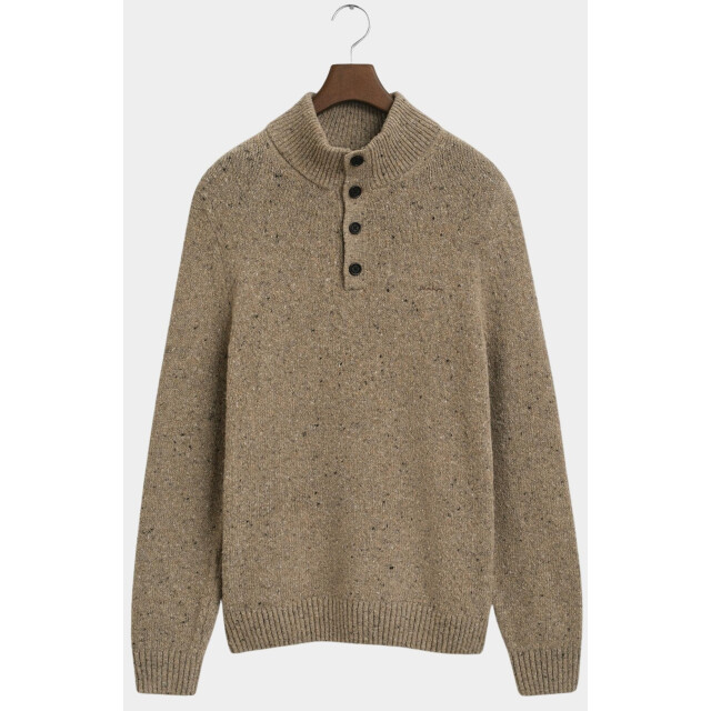 Gant Half zip wool blend neps half buttoned 8040232/295 199091 large