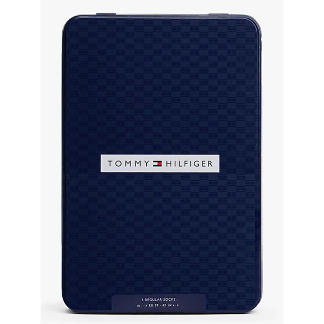 Tommy Hilfiger Cadeaubox sokken th men sock 6p tin giftbox bir 701235373/001 199802 large