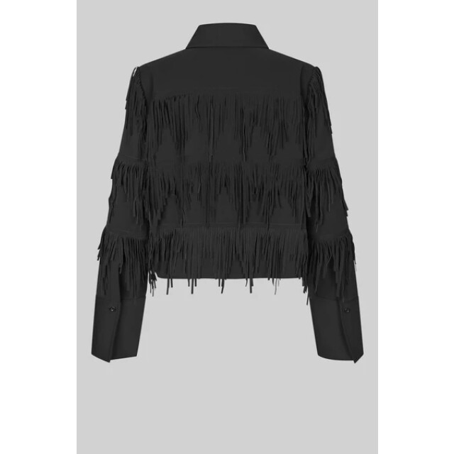 Second Female blouse lm dancing cropped shirt 8001 black 06615.990.0060 large
