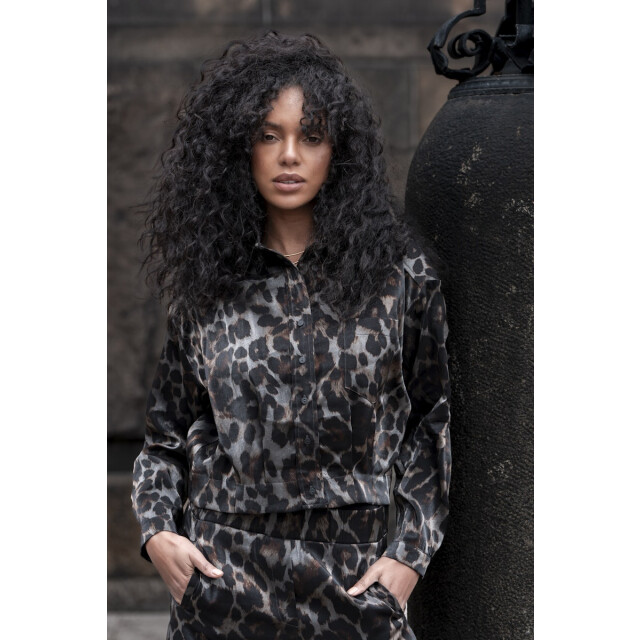 Geisha 55723-20 925 jacket animal grey/bronze 55723-20 925 large
