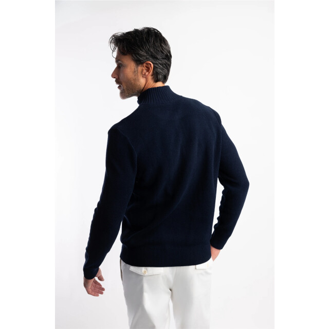 Blue Industry De chenille half-zip pullover | KBIW25-M16 large