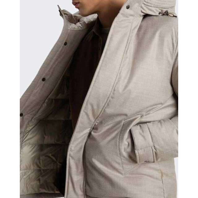 Woolrich Heren lp wool silk short parka CFWOOU2029MRUT2490-1869 large