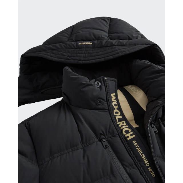 Woolrich Heren matt stretch puffer jacket CFWOOU2088MRUT3107-100 large