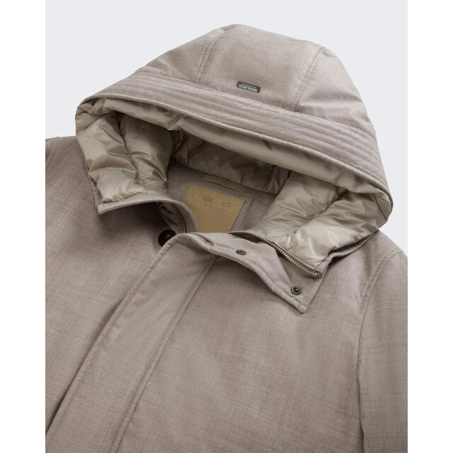 Woolrich Heren lp wool silk short parka CFWOOU2029MRUT2490-1869 large