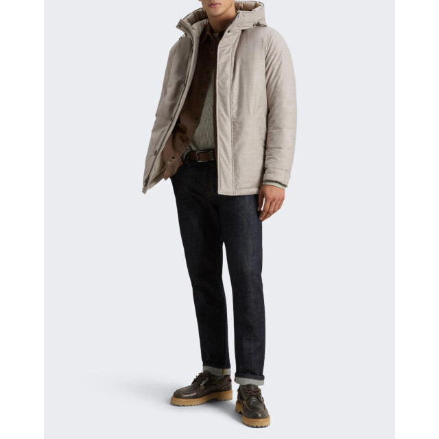 Woolrich Heren lp wool silk short parka CFWOOU2029MRUT2490-1869 large