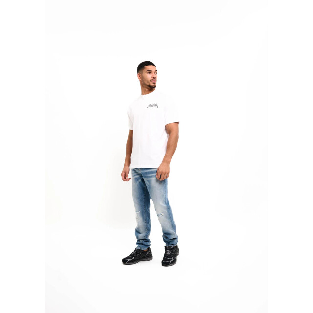 Malelions men casino t-shirt mm2-aw25-22 100 white 05011.100.0297 large